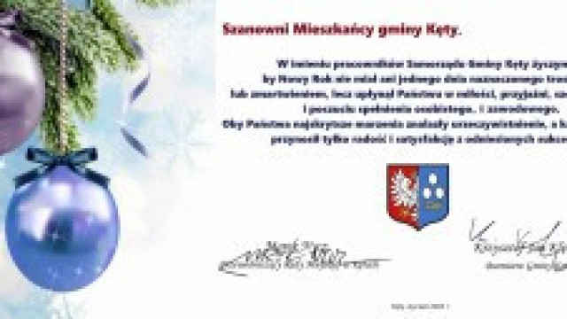 NOWOROCZNE ŻYCZENIA